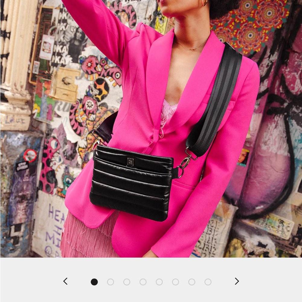 THINK ROLYN Bum Bag in Pearl Cashmere
